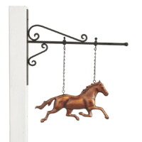 Hanging galloping horse 1974brnh hanging galloping horse bronze silo 1