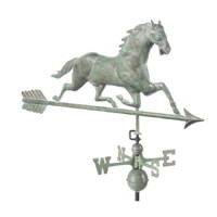 horse with arrow 580v1a horse with arrow blue verde silo 1