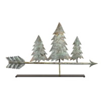 pine trees 625v1m pine trees on mantel stand blue verde silo 1