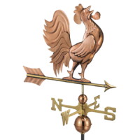 rowing rooster 637p crowing rooster polished silo 1