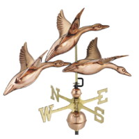 three geese in flight 657p three geese in flight polished silo 1