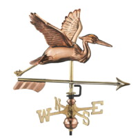 blue heron with arrow 8805par cottage blue heron with arrow polished silo 1