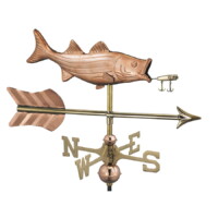 bass with lure and arrow 8847par cottage bass with lure and arrow polished silo 1