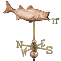 bass with lure 8847pr cottage bass with lure polished silo 1
