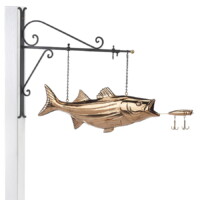 hanging bass 9602ph hanging bass with lure polished silo 1