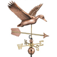 flying duck with arrow 9613pa flying duck with arrow copper silo 1