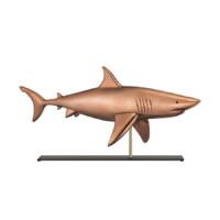 shark 965pm shark on mantel stand polished silo 1