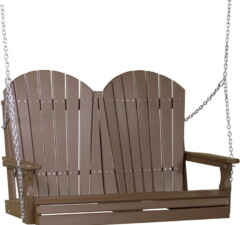 chestnut brown 4apscbr 4 adirondack poly swing chestnut brown 1