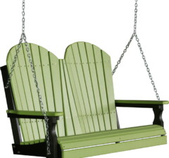 lime green / black 4apslgb 4 adirondack poly swing lime green black 1