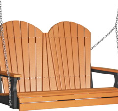 tangerine / black 4apstb 4 adirondack poly swing tangerine black 1