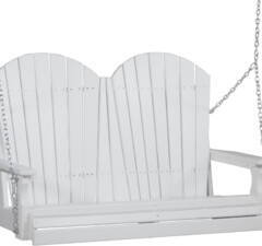 white 4apsw 4 adirondack poly swing white 1