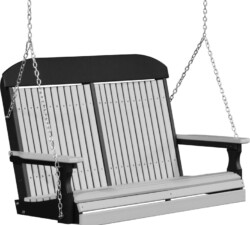 dove gray / black 4cpsdgb 4 classic poly swing dove gray black 2