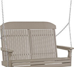 weatherwood 4cpsww 4 classic poly swing weatherwood 2