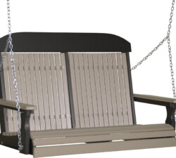 weatherwood / black 4cpswwb 4 classic poly swing weatherwood black 2