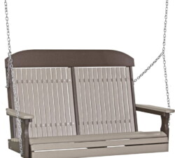 weatherwood / chestnut brown 4cpswwcbr 4 classic poly swing weatherwood chestnut brown 2