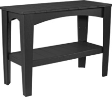 black ibtbk island buffet table black