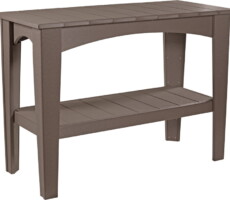 chestnut brown ibtcbr island buffet table chestnut brown