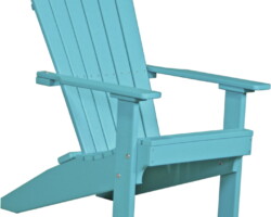 aruba blue lacab lakeside adirondack chair aruba blue