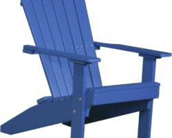 blue lacb lakeside adirondack chair blue
