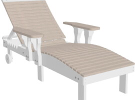 birch / white lounge