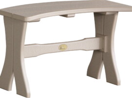 weatherwood p28tbww poly 28 table bench weatherwood