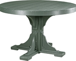green p4rtg poly 4 round table green dining height