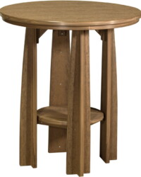 antique mahogany pbatam poly balcony table antique mahogany