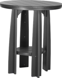 black pbatbk poly balcony table black