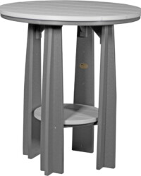 dove gray / slate pbatdgs poly balcony table dove gray slate