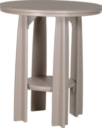 weatherwood pbatww poly balcony table weatherwood