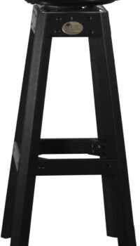 black pbsbk poly bar stool black