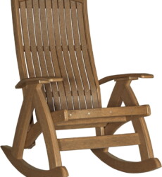 antique mahogany pcram poly comfort rocker antique mahogany
