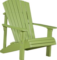 lime green pdaclg poly deluxe adirondack chair lime green