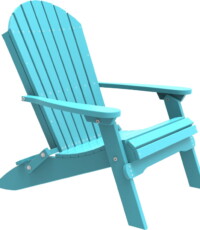 aruba blue pfacab poly folding adirondack chair aruba blue