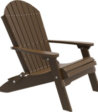 chestnut brown pfaccbr poly folding adirondack chair chestnut brown