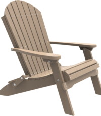 weatherwood pfacww poly folding adirondack chair weatherwood