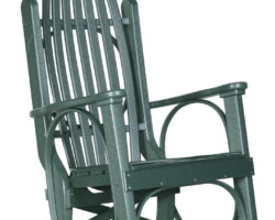 green pgrg poly grandpas rocker green