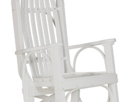 white pgrw poly grandpas rocker white