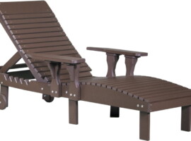 chestnut brown plccbr poly lounge chair chestnut brown