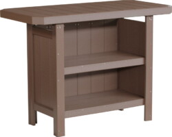 chestnut brown psbcbr poly serving bar chestnut brown