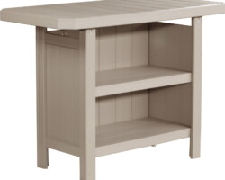 weatherwood psbww poly serving bar weatherwood