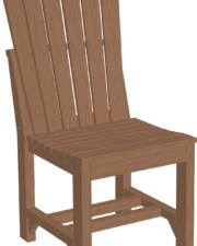 antique mahogany ascd adirondack side chair dining heightantique mahogany